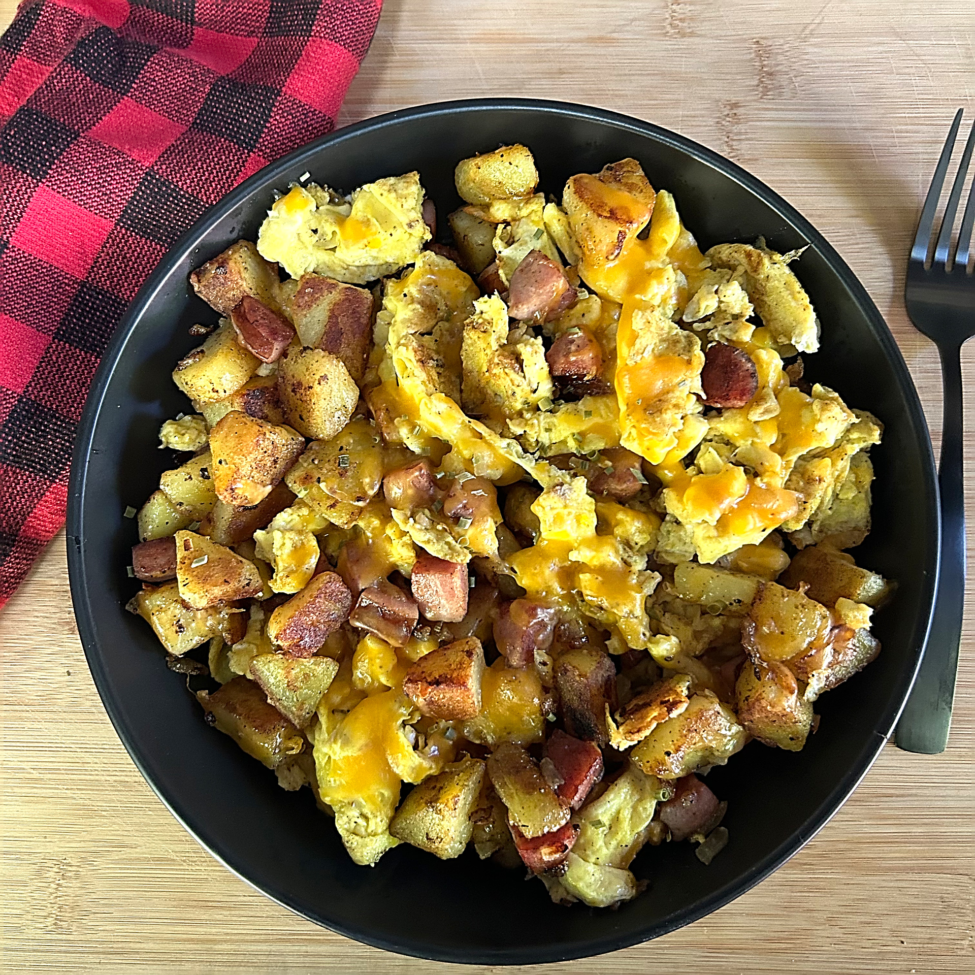 Easy Blackstone Breakfast Hash Recipe - That Guy Who Grills