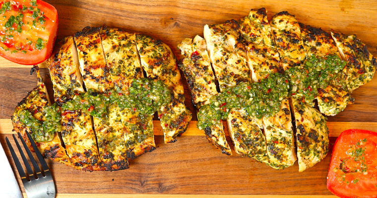 Grilled Chimichurri Chicken