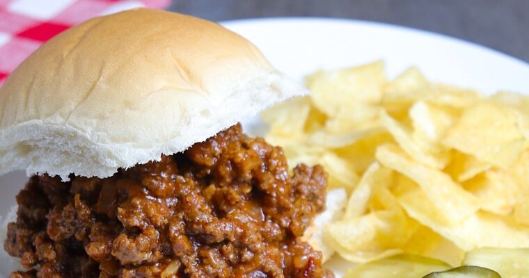 Easy Scratch-Made Sloppy Joes